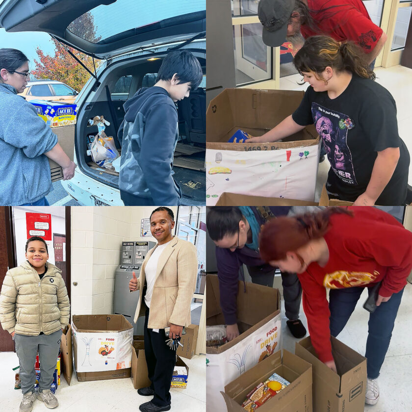 Sycamore Stars hold successful food drive